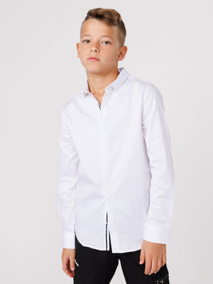 PREMIUM BUTTONNED SHIRTS White / 14