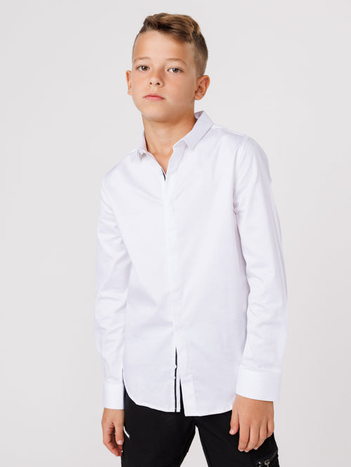 PREMIUM BUTTONNED SHIRTS White / 14