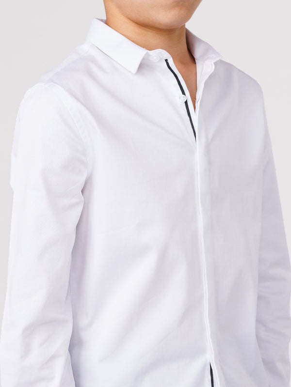 PREMIUM BUTTONNED SHIRTS White / 14