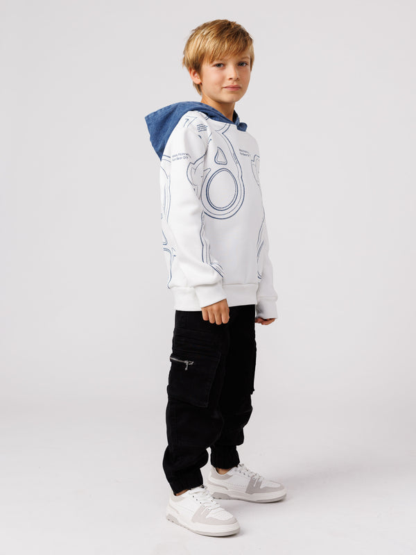 FASHION HOODIE White / 14