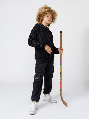 FASHION HOODIE Black / 14