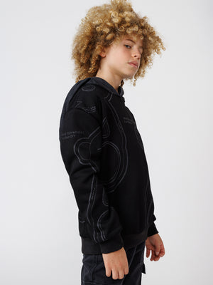 FASHION HOODIE Black / 14