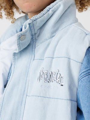 PUFFER VEST Blue / 14