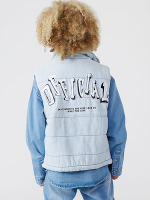 PUFFER VEST Blue / 14