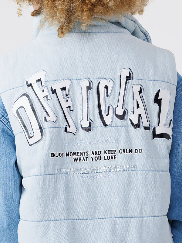 PUFFER VEST Blue / 14