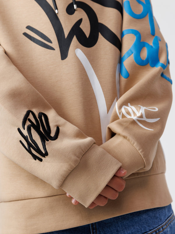 FASHION SWEATSHIRT Beige / 14