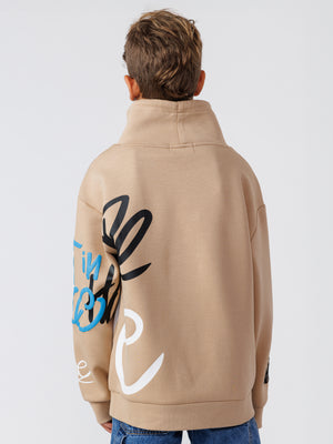 FASHION SWEATSHIRT Beige / 14