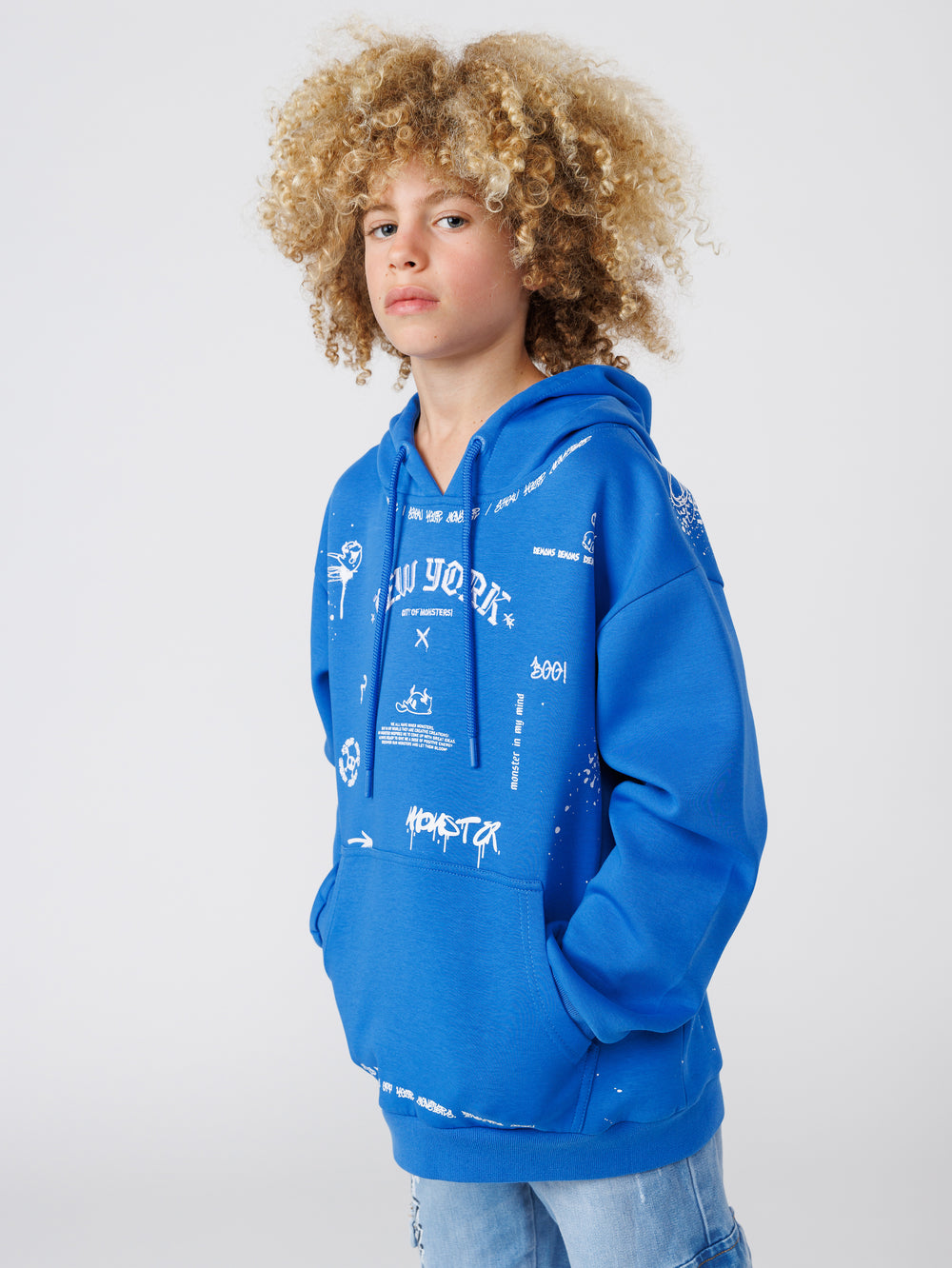 FASHION HOODIE Blue / 14