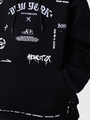 FASHION HOODIE Black / 14