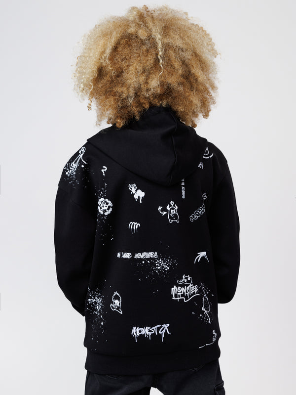 FASHION HOODIE Black / 14