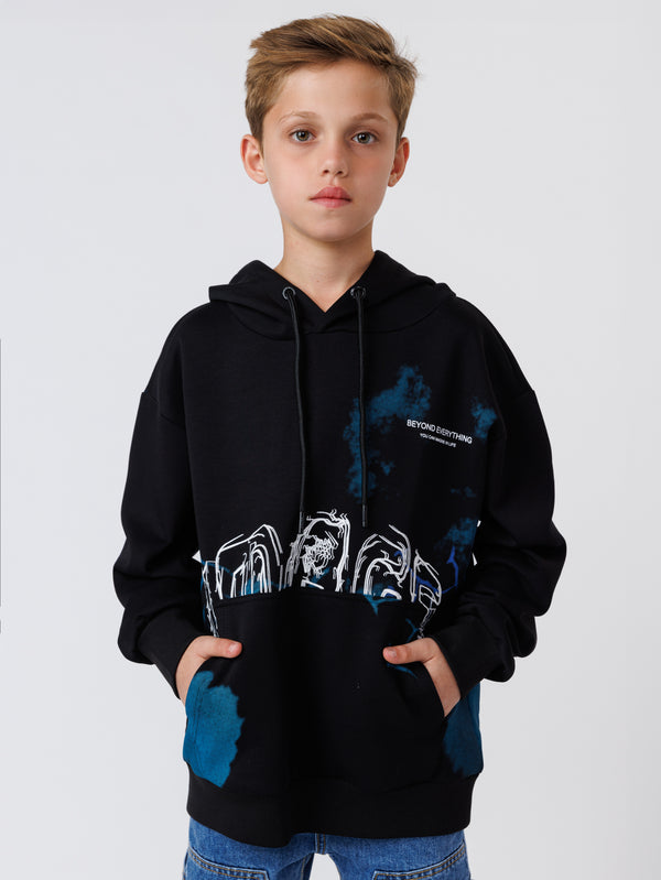 FASHION HOODIE Black / 14