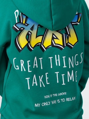 FASHION HOODIE Green / 14