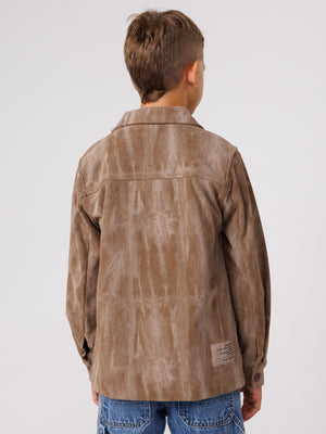 OVER SHIRT JACKET Beige / 14