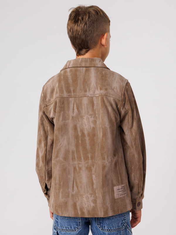OVER SHIRT JACKET Beige / 14