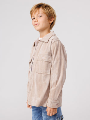 OVER SHIRT JACKET Stone / 14