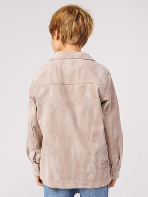 OVER SHIRT JACKET Stone / 14