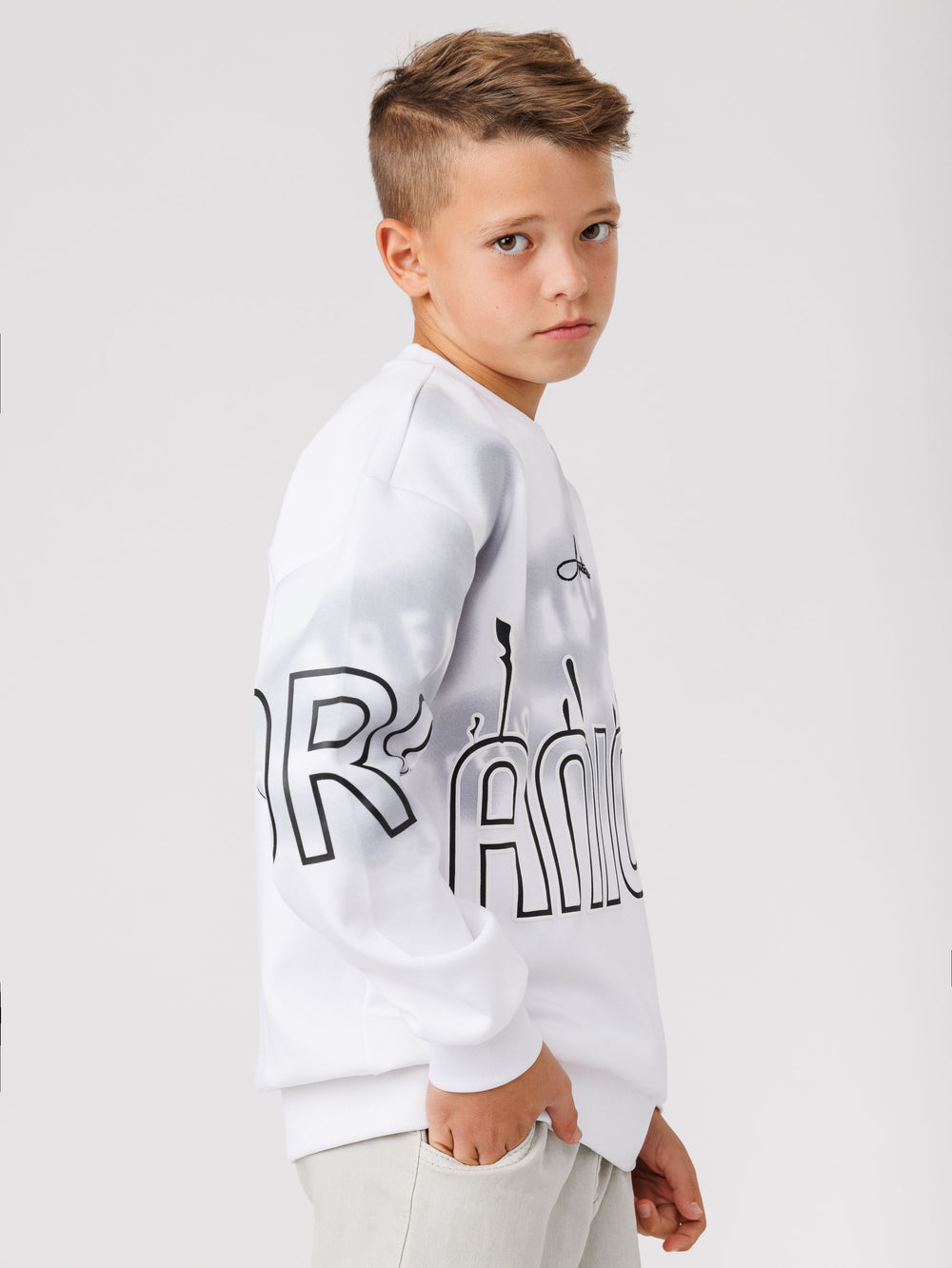 FASHION SWEATSHIRT White / 14