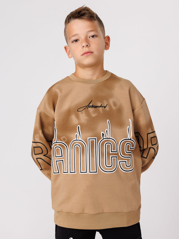 FASHION SWEATSHIRT Beige / 14
