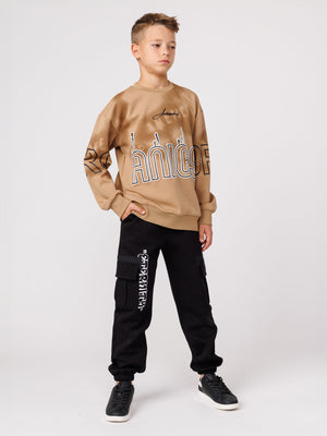 FASHION SWEATSHIRT Beige / 14