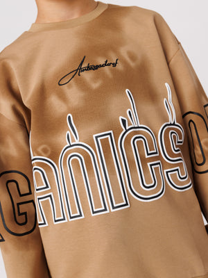 FASHION SWEATSHIRT Beige / 14