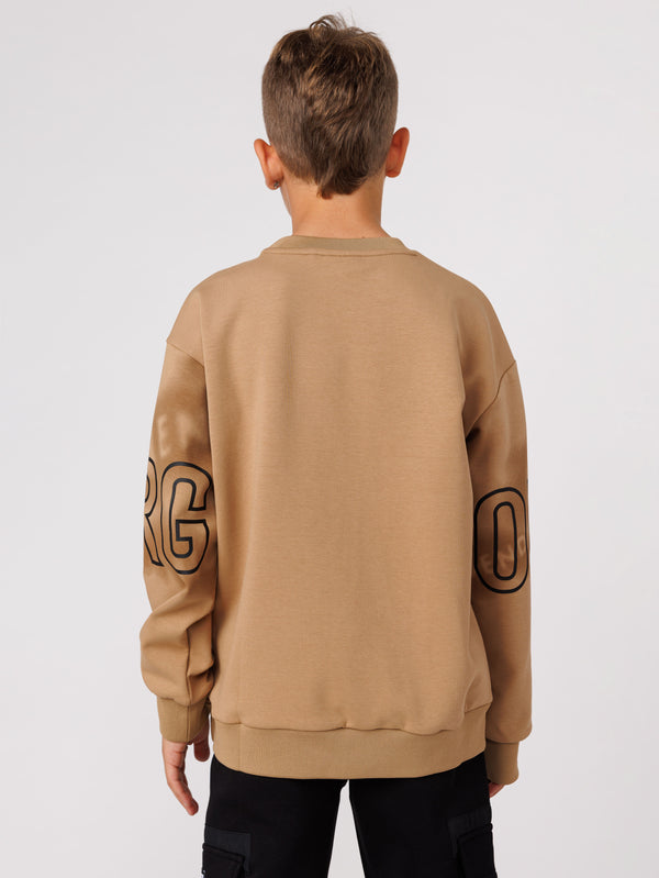 FASHION SWEATSHIRT Beige / 14