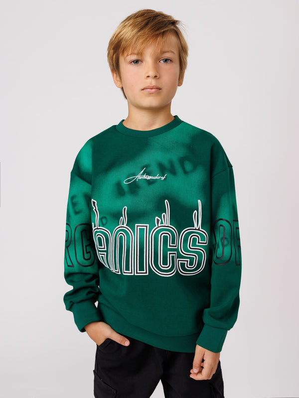 FASHION SWEATSHIRT Green / 14