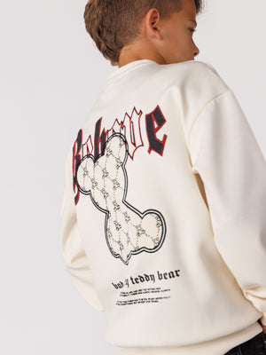 FASHION SWEATSHIRT Cream / 14