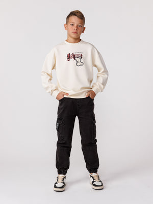 FASHION SWEATSHIRT Cream / 14
