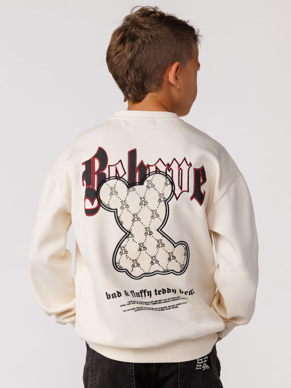 FASHION SWEATSHIRT Cream / 14
