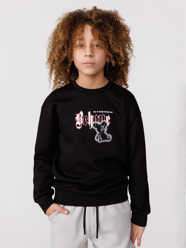 FASHION SWEATSHIRT Black / 14