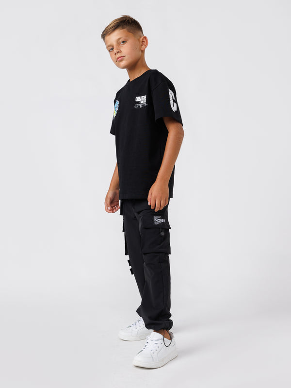 FASHION T-SHIRT Black / 14