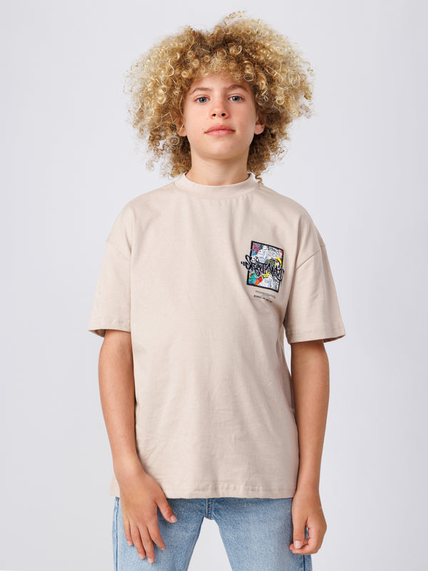 FASHION T-SHIRT Beige / 14