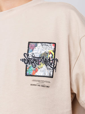 FASHION T-SHIRT Beige / 14