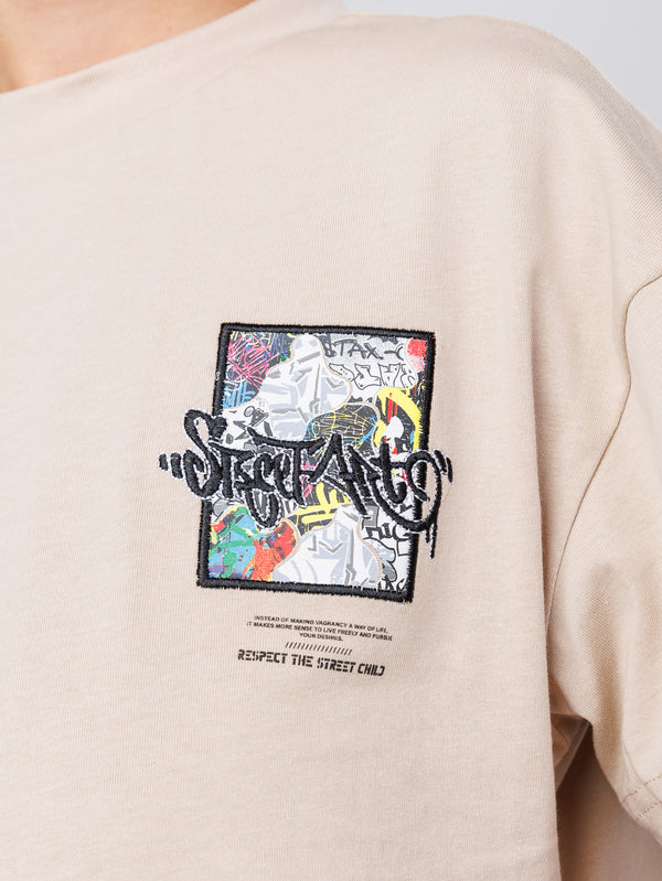 FASHION T-SHIRT Beige / 14