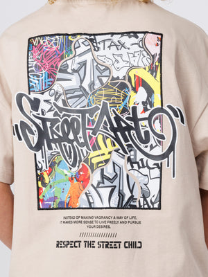 FASHION T-SHIRT Beige / 14