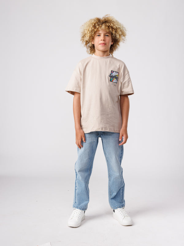 FASHION T-SHIRT Beige / 14