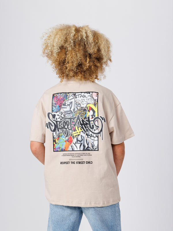 FASHION T-SHIRT Beige / 14