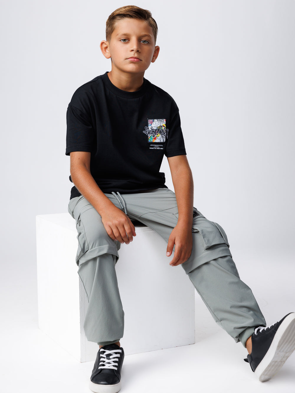 FASHION T-SHIRT Black / 14