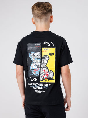 FASHION T-SHIRT Black / 14