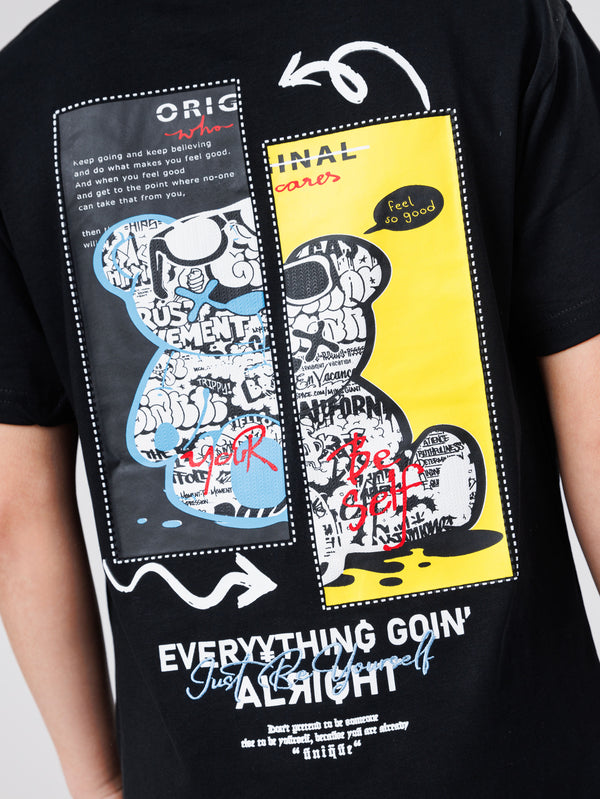 FASHION T-SHIRT Black / 14