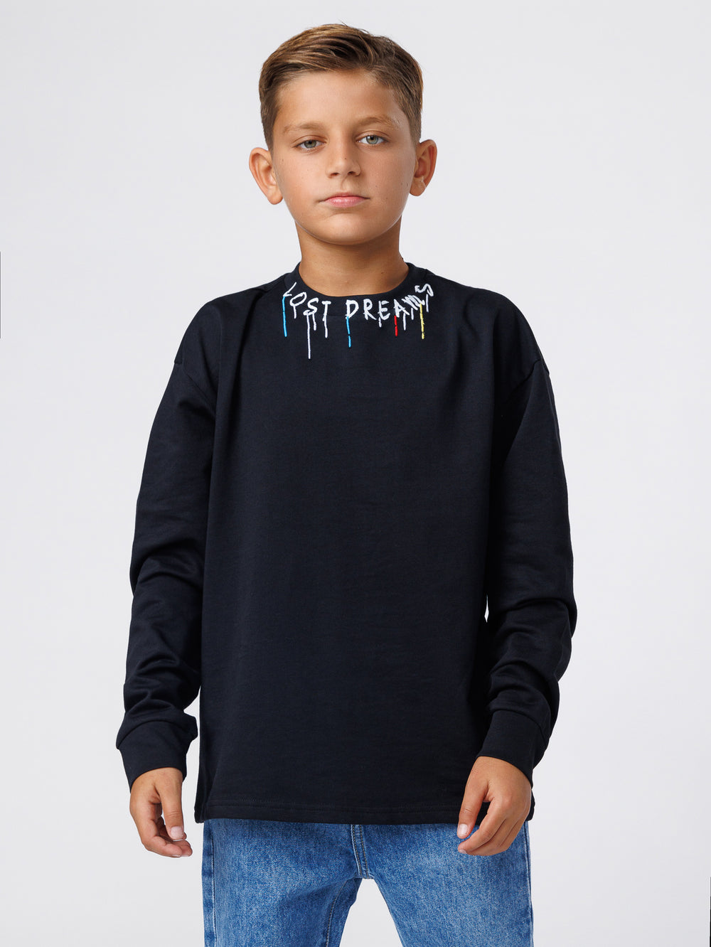 LONG FASHION SLEEVE T White / 14