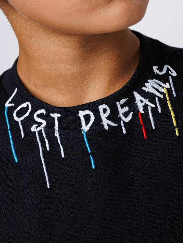 LONG FASHION SLEEVE T Black / 14