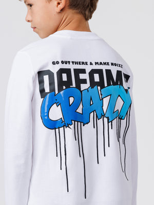 LONG FASHION SLEEVE T White / 14