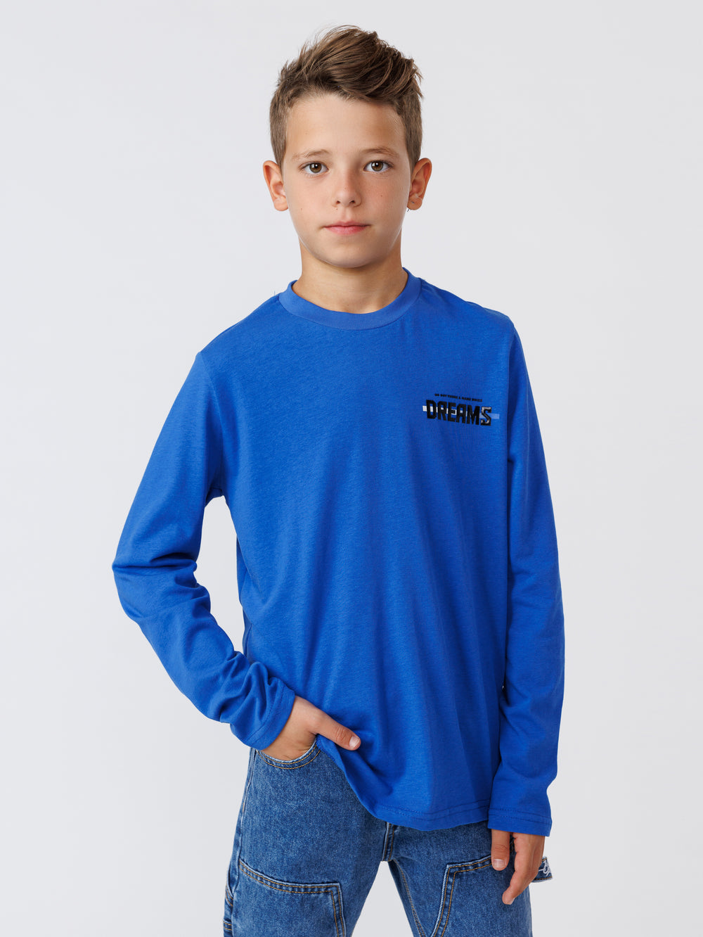LONG FASHION SLEEVE T White / 14