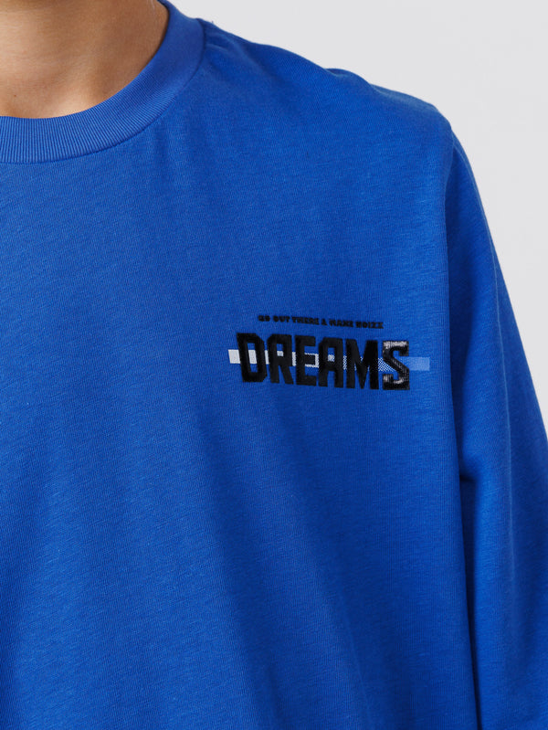 LONG FASHION SLEEVE T Blue / 14