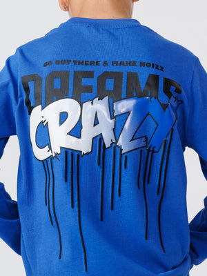 LONG FASHION SLEEVE T Blue / 14