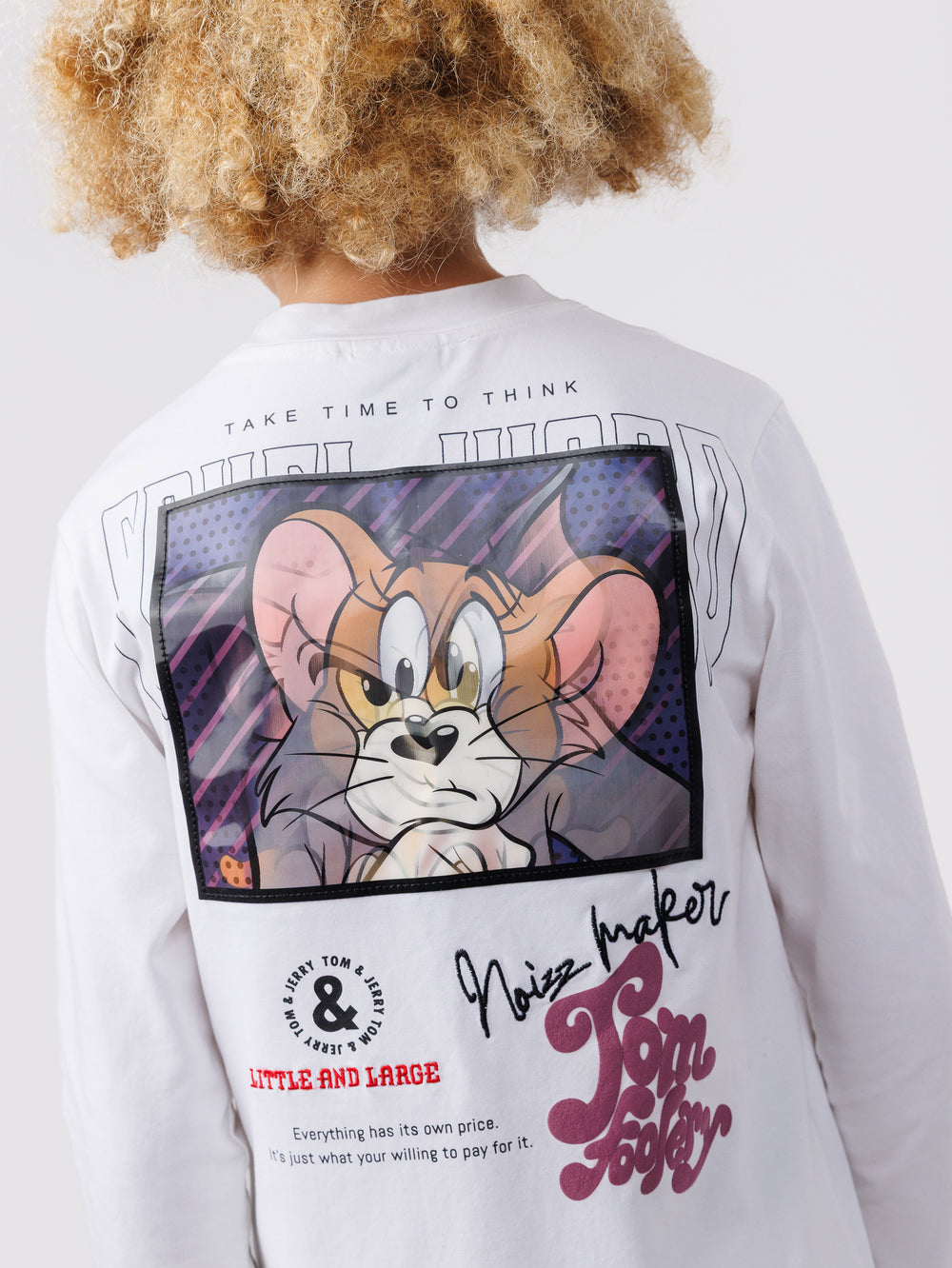 LONG FASHION SLEEVE T White / 14