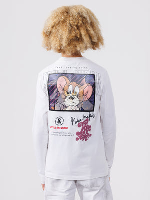 LONG FASHION SLEEVE T White / 14