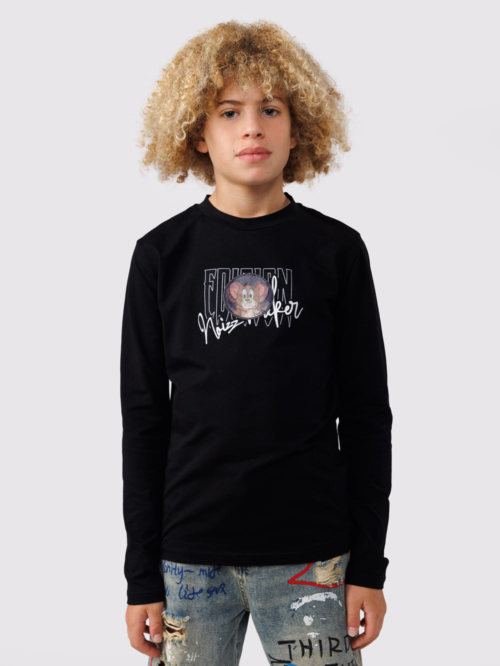 LONG FASHION SLEEVE T White / 14