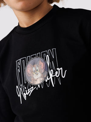 LONG FASHION SLEEVE T Black / 14